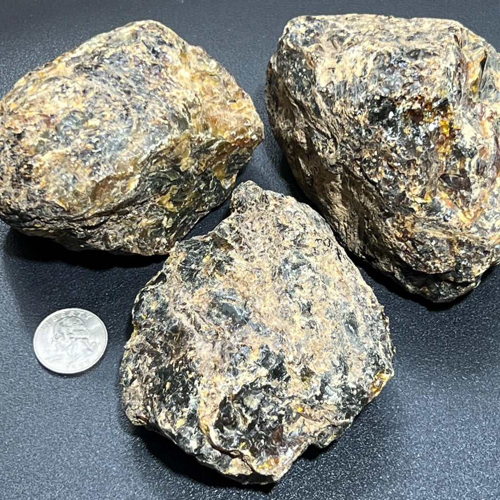 Large Black Amber Boulders (UV Reactive) Rough Raw Fossilized Tree Resin Wholesale | Home & Living > Home Decor > Home Accents > Rocks & Geodes | Wiccan Center