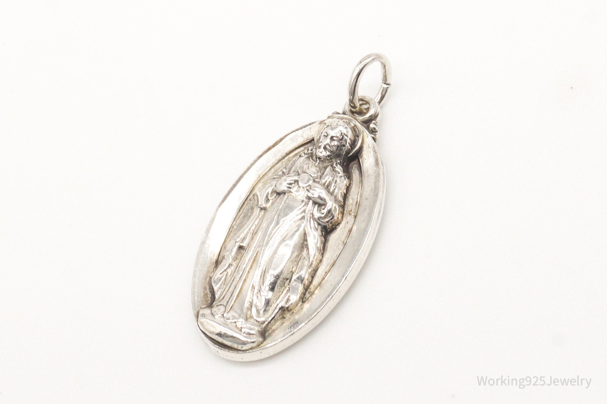 Antique Hayward Jesus Sterling Silver Pendant | Jewelry > Necklaces > Pendants | Wiccan Center