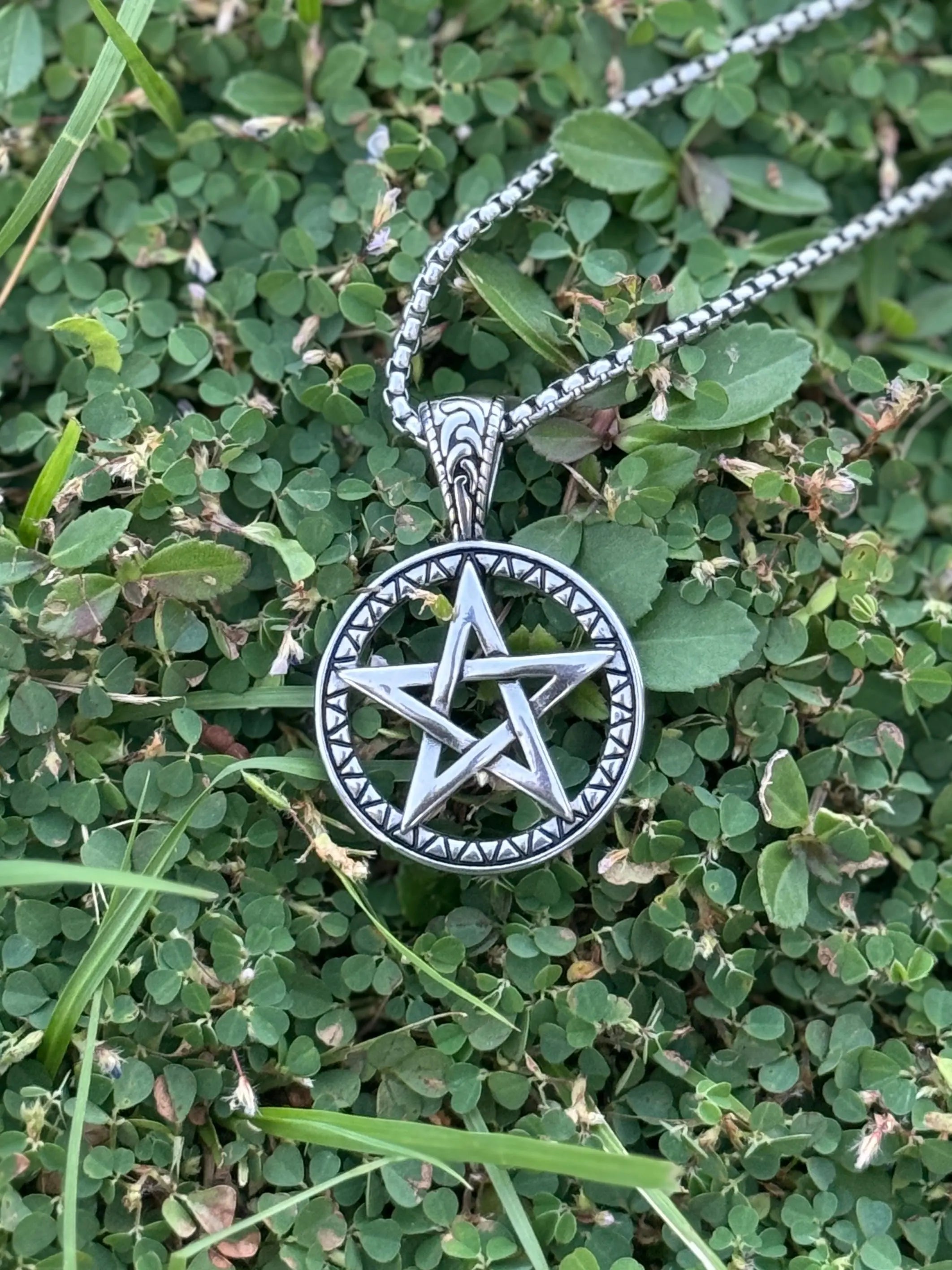 Modern Pentacle Necklace | Jewelry | Wiccan Center