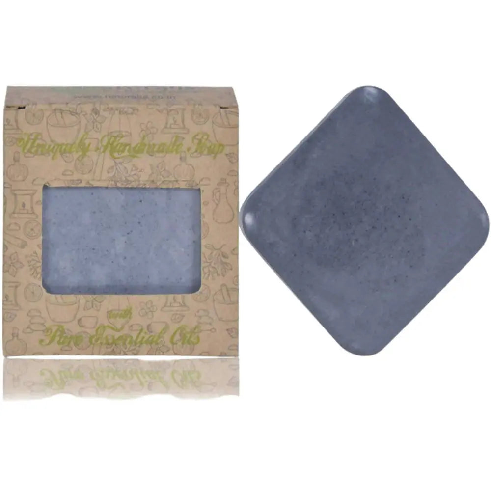 Naturalis Essence Of Nature Handmade Activated Charcoal Soap With Natural Tea Tree & Frankincense Essential Oil Soap | Naturalis | Wiccan Center