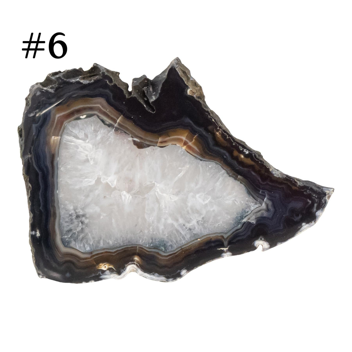 Small Natural Agate Slice | | Wiccan Center