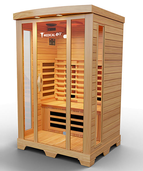 2 Person Home Full Spectrum Infrared Sauna | Medical 4™ | Saunas | Wiccan Center