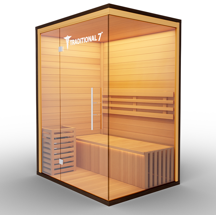 3 Person Home Steam Sauna | Traditional 7™ | Saunas | Wiccan Center
