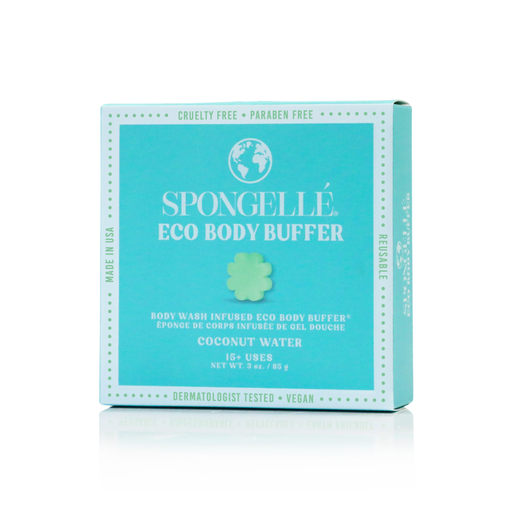 Coconut Water | Eco Body Buffer | Body Wash Infused Buffer | Wiccan Center