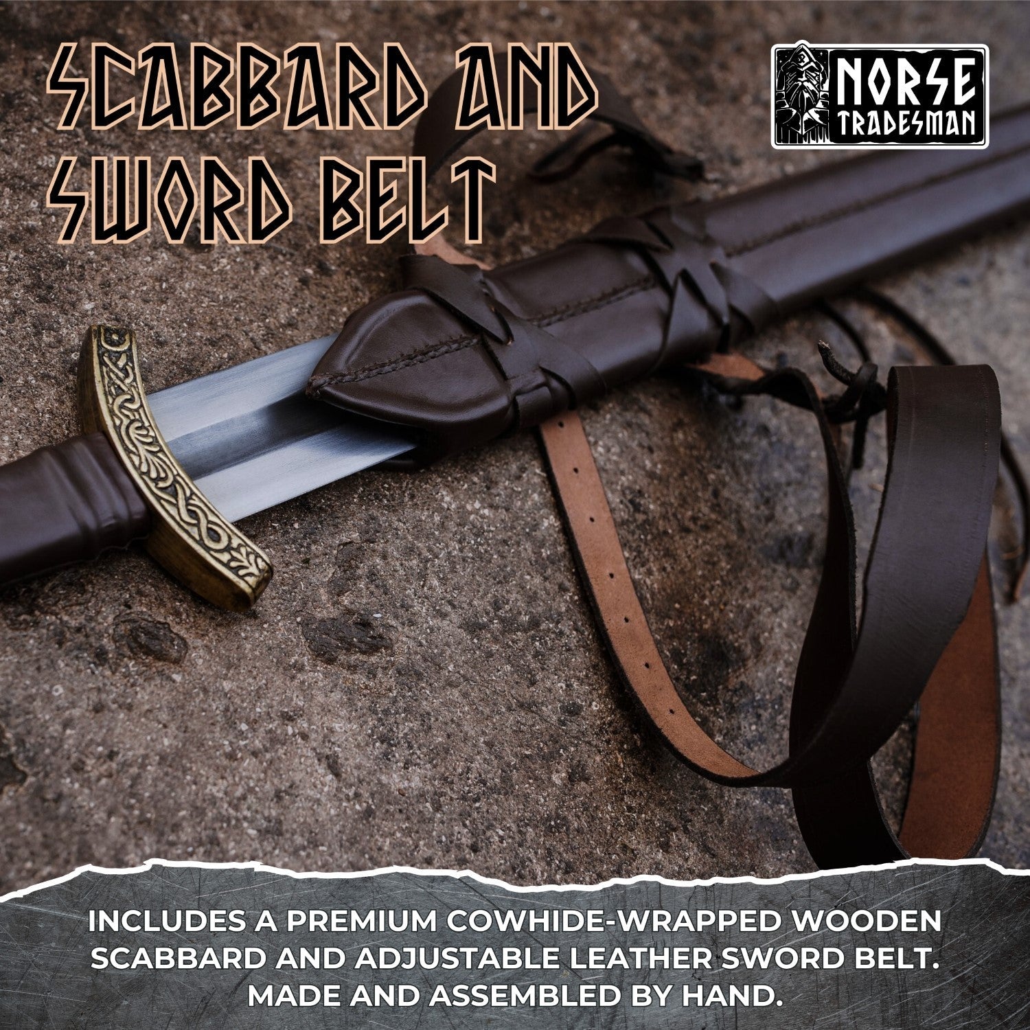 Viking Sword "Eldbroti" – Spring Steel Replica | Armory | Wiccan Center