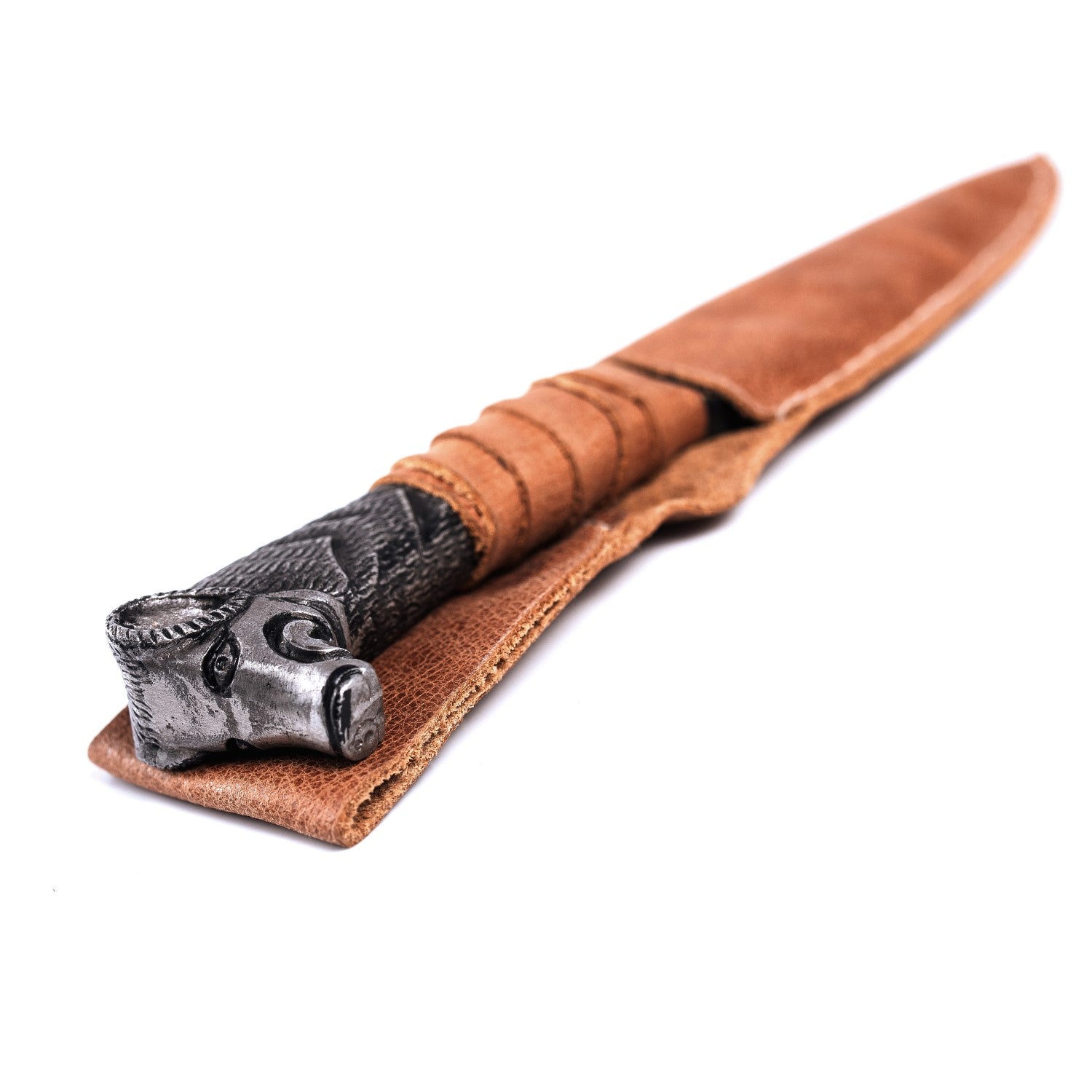 Viking Boar's Head Knife – 5.5" Blade | Armory | Wiccan Center