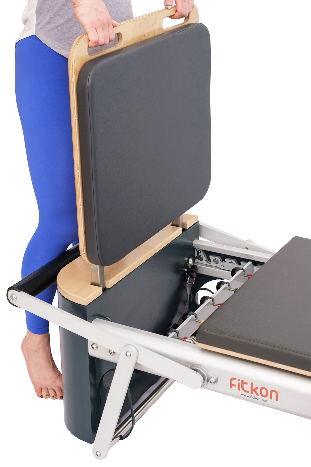 Fitkon™ Pro Plus Reformer Deluxe Bundle | Pilates Reformer with Tower | Wiccan Center