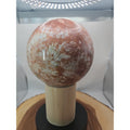 Natural Chocolate Agate Sphere - Grounding Madagascar Gem | 10.42LB | Crystal Spheres & Eggs | Wiccan Center
