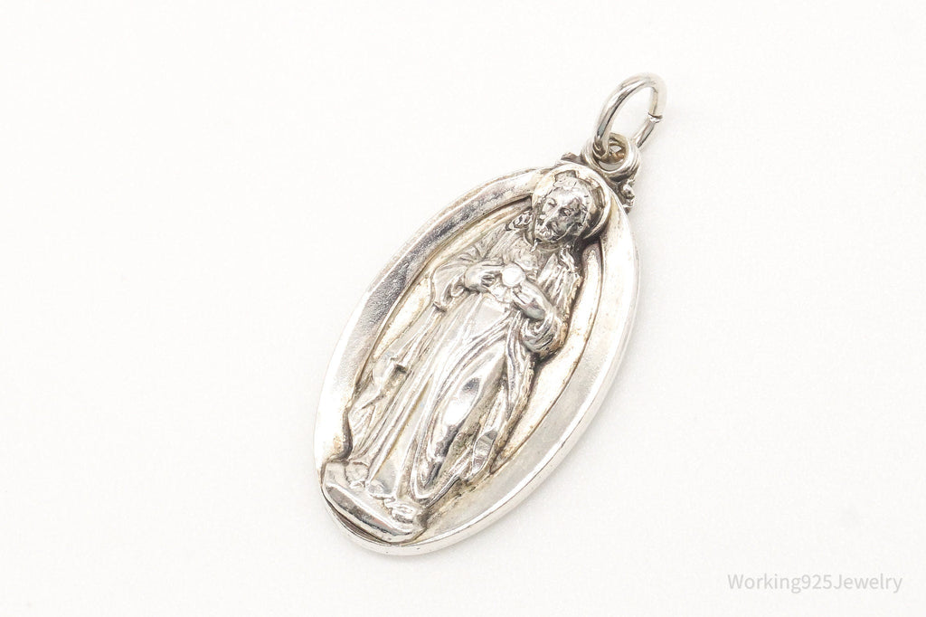 Antique Hayward Jesus Sterling Silver Pendant | Jewelry > Necklaces > Pendants | Wiccan Center