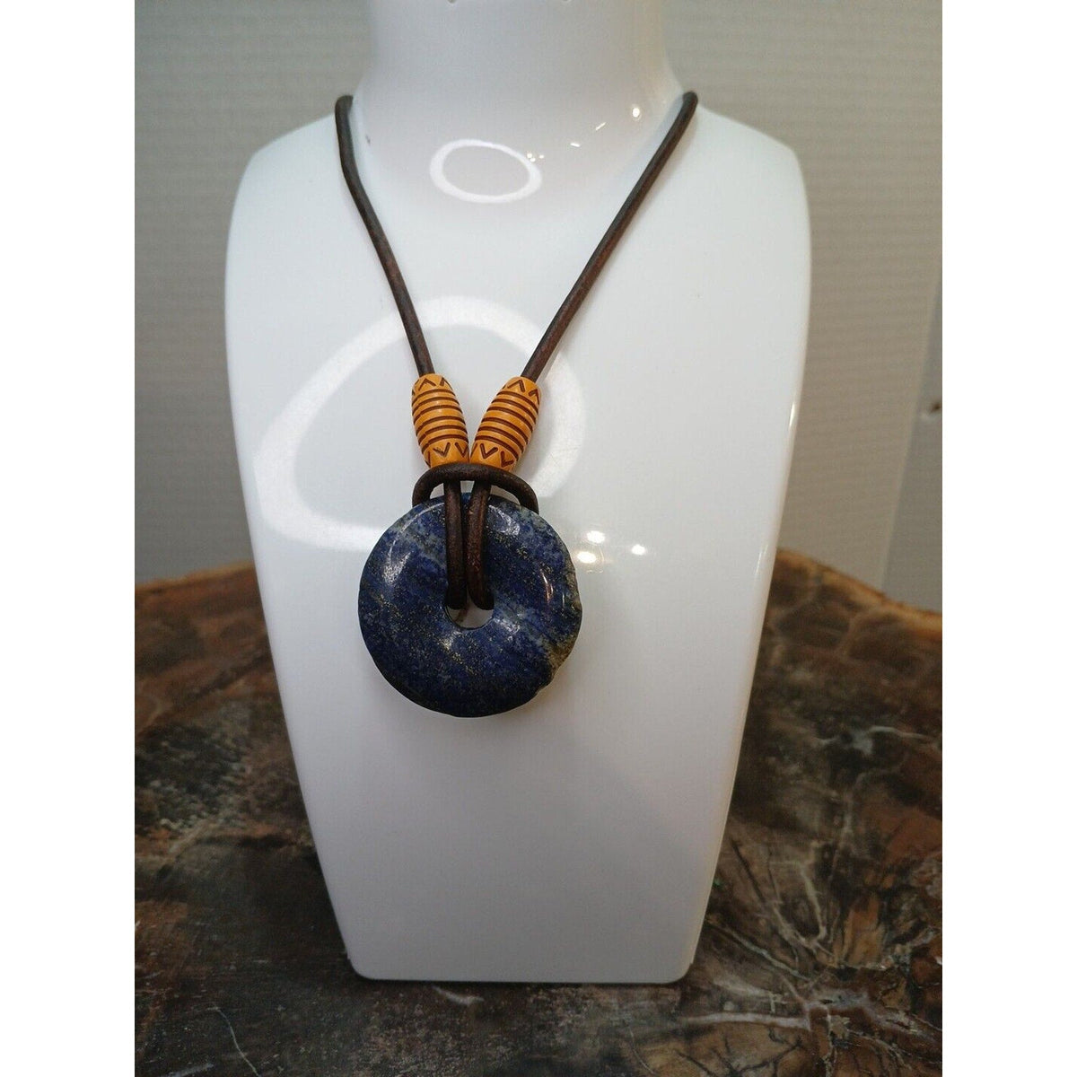 Lapis Lazuli Handmade Pendant Necklace — Wisdom & Communication Stone