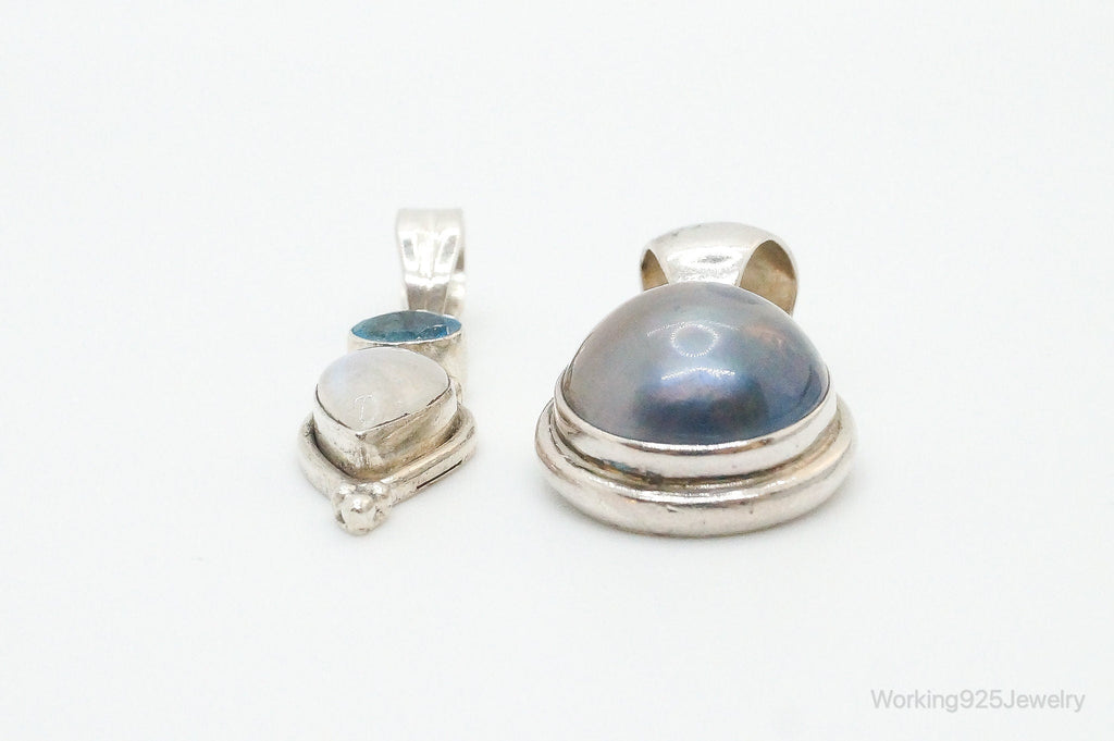 Vintage Multi Gem Sterling Silver Pendants | Jewelry > Necklaces > Pendants | Wiccan Center