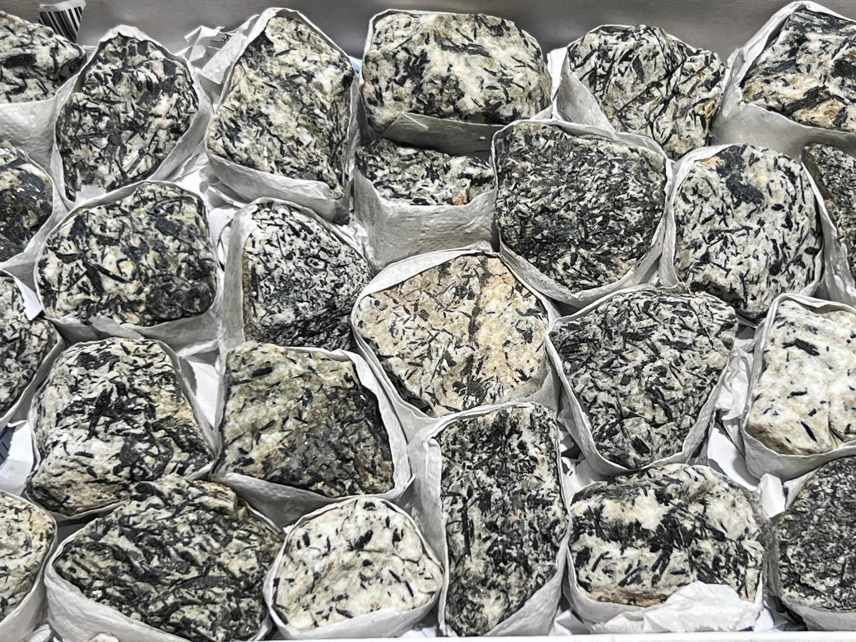 Epidote Crystals (Avg 3.5 LBs) Box Flat Bulk Wholesale Lot Rough Raw Stones Gemstones | Home & Living > Home Decor > Home Accents > Rocks & Geodes | Wiccan Center
