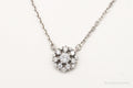 Vintage Cubic Zirconia Sterling Silver Necklace | Jewelry > Necklaces > Pendants | Wiccan Center