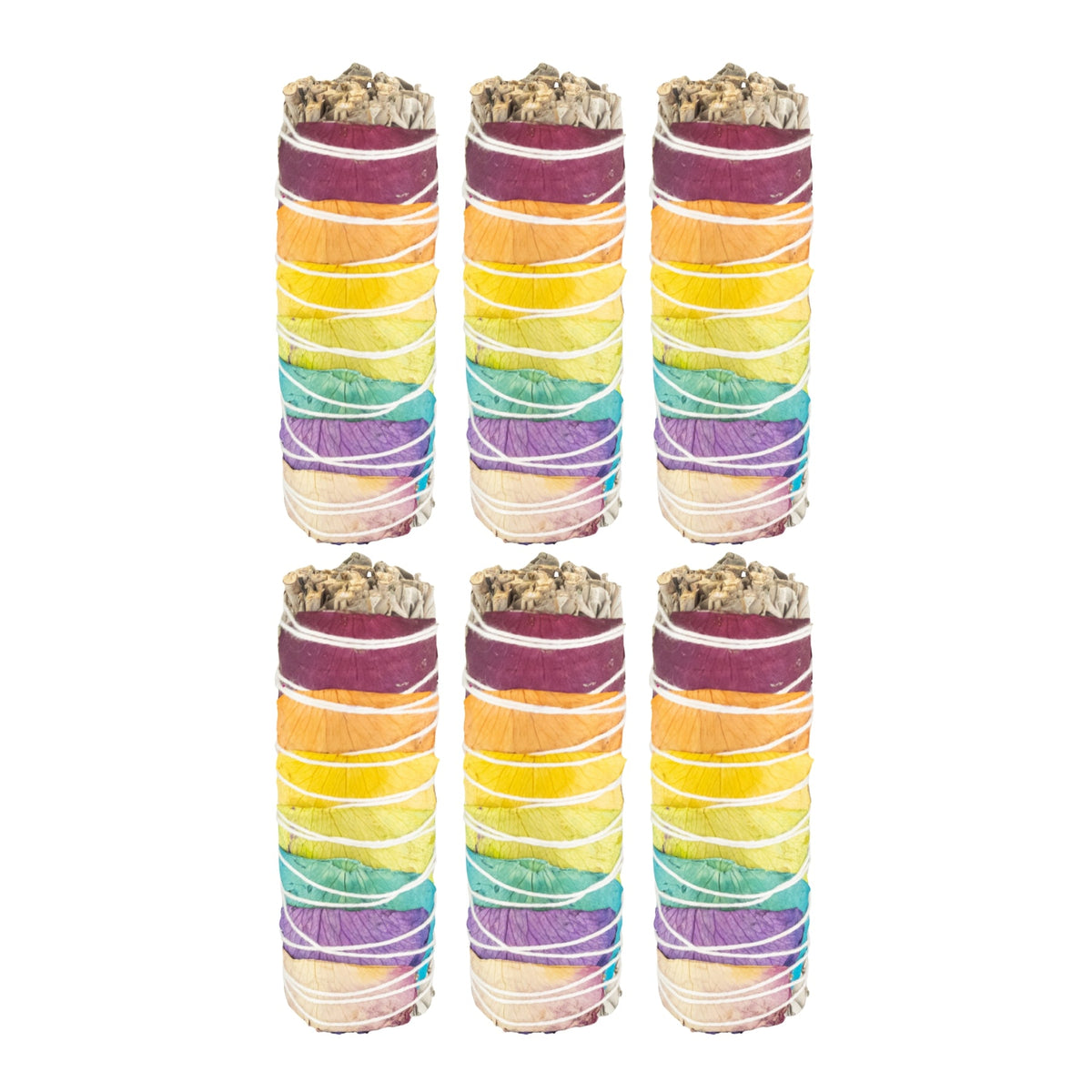 7 Chakra White Sage Smudge Stick