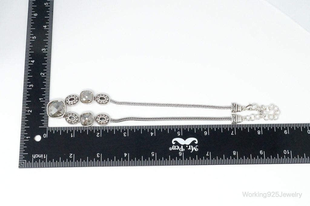 Designer Brighton 'Venus Rising" Crystal Toggle Sterling Silver Necklace | Jewelry > Necklaces > Pendants | Wiccan Center