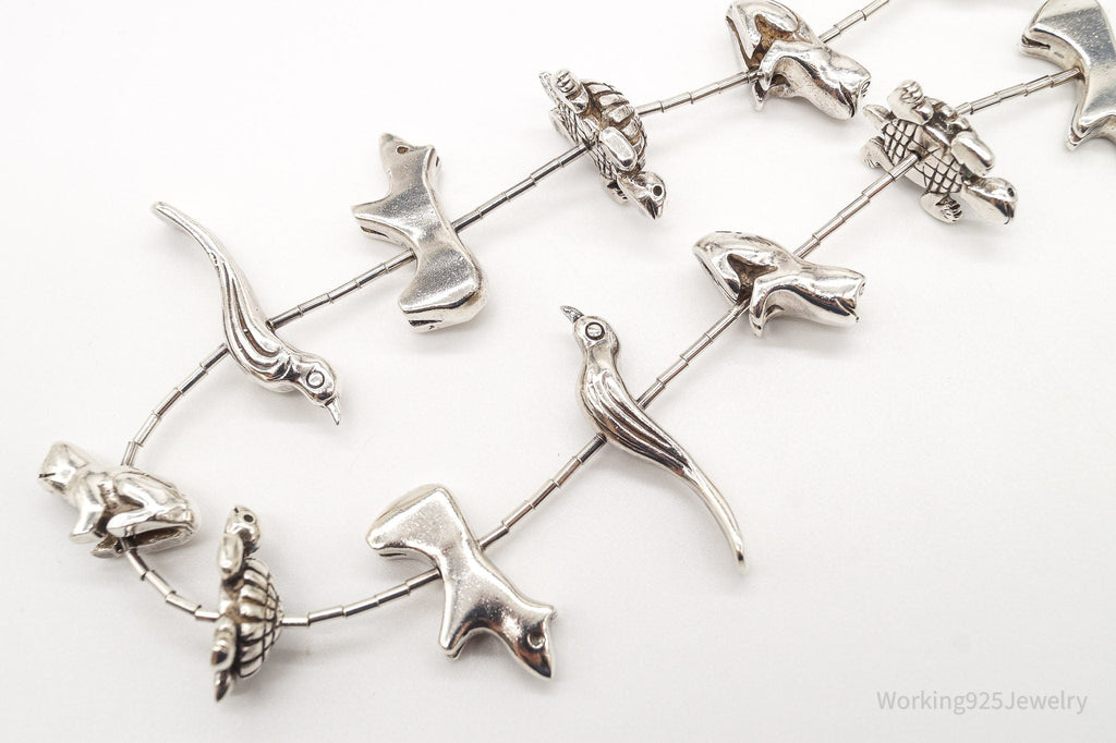 Vintage Native American Zuni Animal Fetish Silver Necklace | Jewelry > Necklaces > Pendants | Wiccan Center