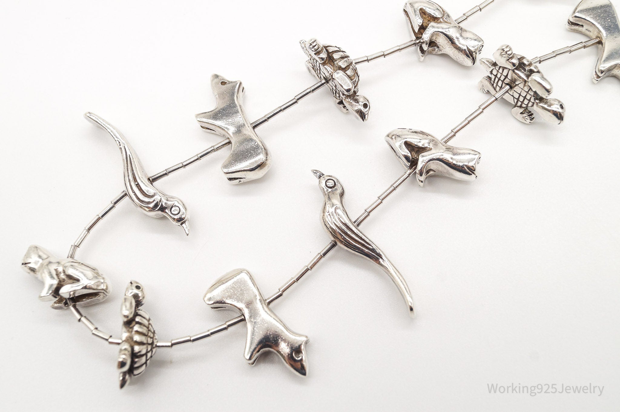 Vintage Native American Zuni Animal Fetish Silver Necklace | Jewelry > Necklaces > Pendants | Wiccan Center