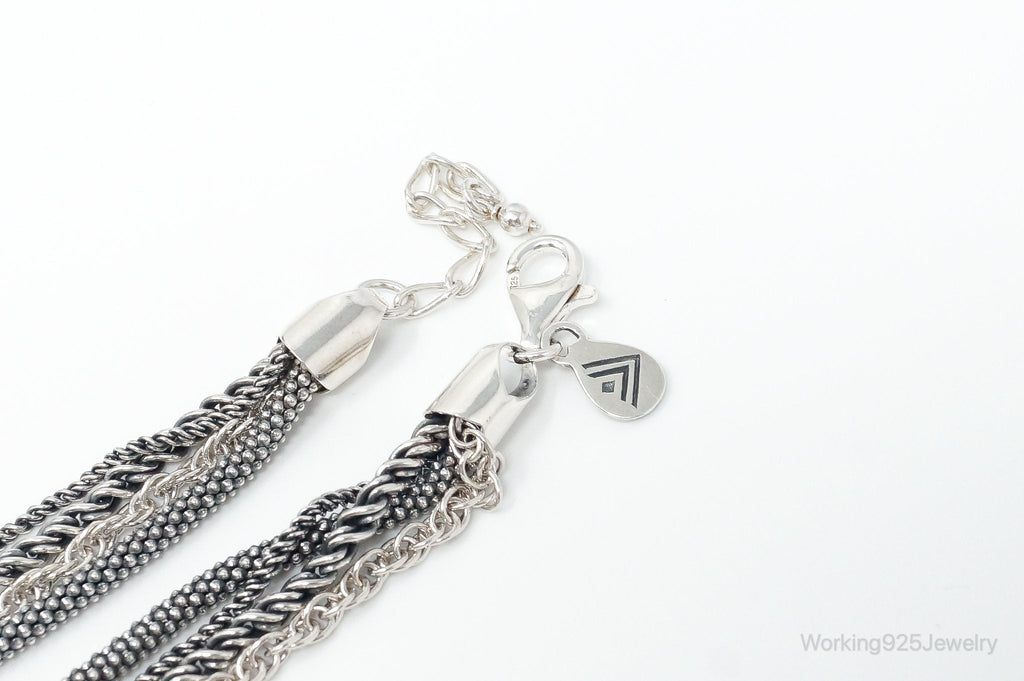 Designer Silpada Four Strand Chain Sterling Silver Necklace | Jewelry > Necklaces > Pendants | Wiccan Center