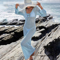 Beach Skirt Women's Knitted Floating Flower Beach