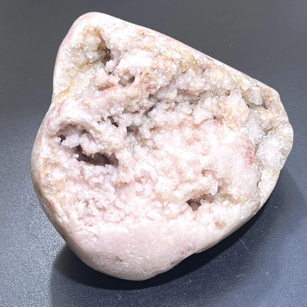 Large Pink Amethyst Druzy Crystal Cluster Standing Freeform Select Polished Carving | Home & Living > Home Decor > Home Accents > Rocks & Geodes | Wiccan Center