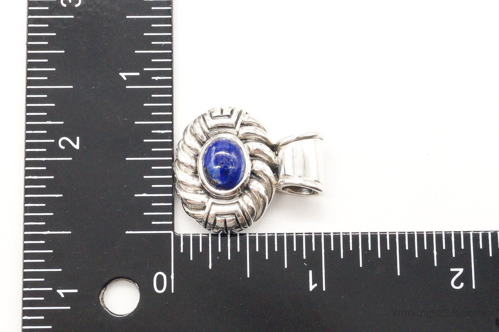 Designer CNA Blue Lapis Lazuli Sterling Silver Pendant | Jewelry > Necklaces > Pendants | Wiccan Center