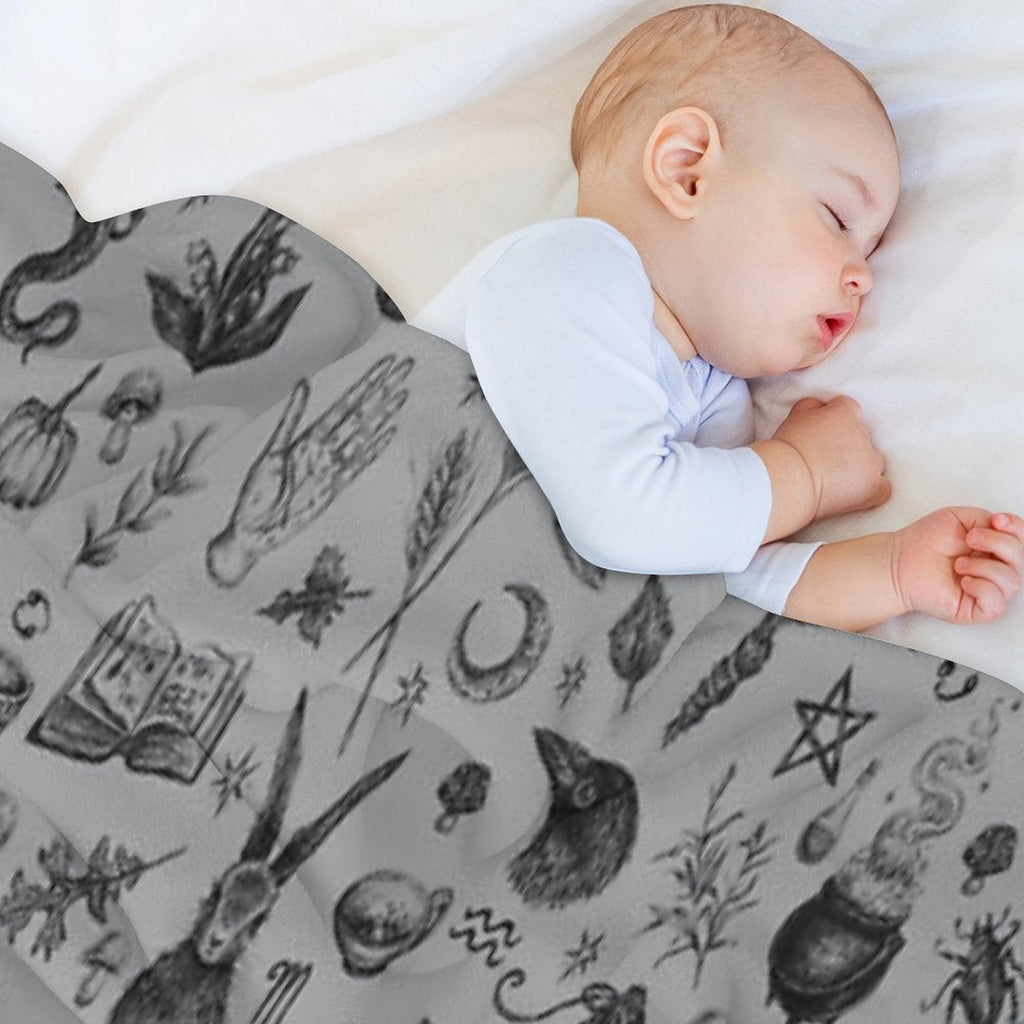 Salem Witch Durable Throw Blanket