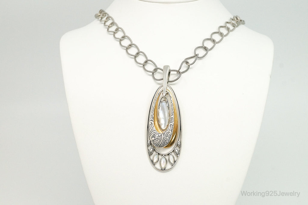 Vintage Designer Carolyn Pollack Relios Collection Sterling Silver Necklace | Jewelry > Necklaces | Wiccan Center