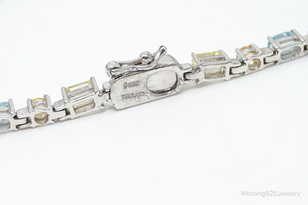 Vintage Multi Stone Sterling Silver Necklace | Jewelry > Necklaces > Pendants | Wiccan Center