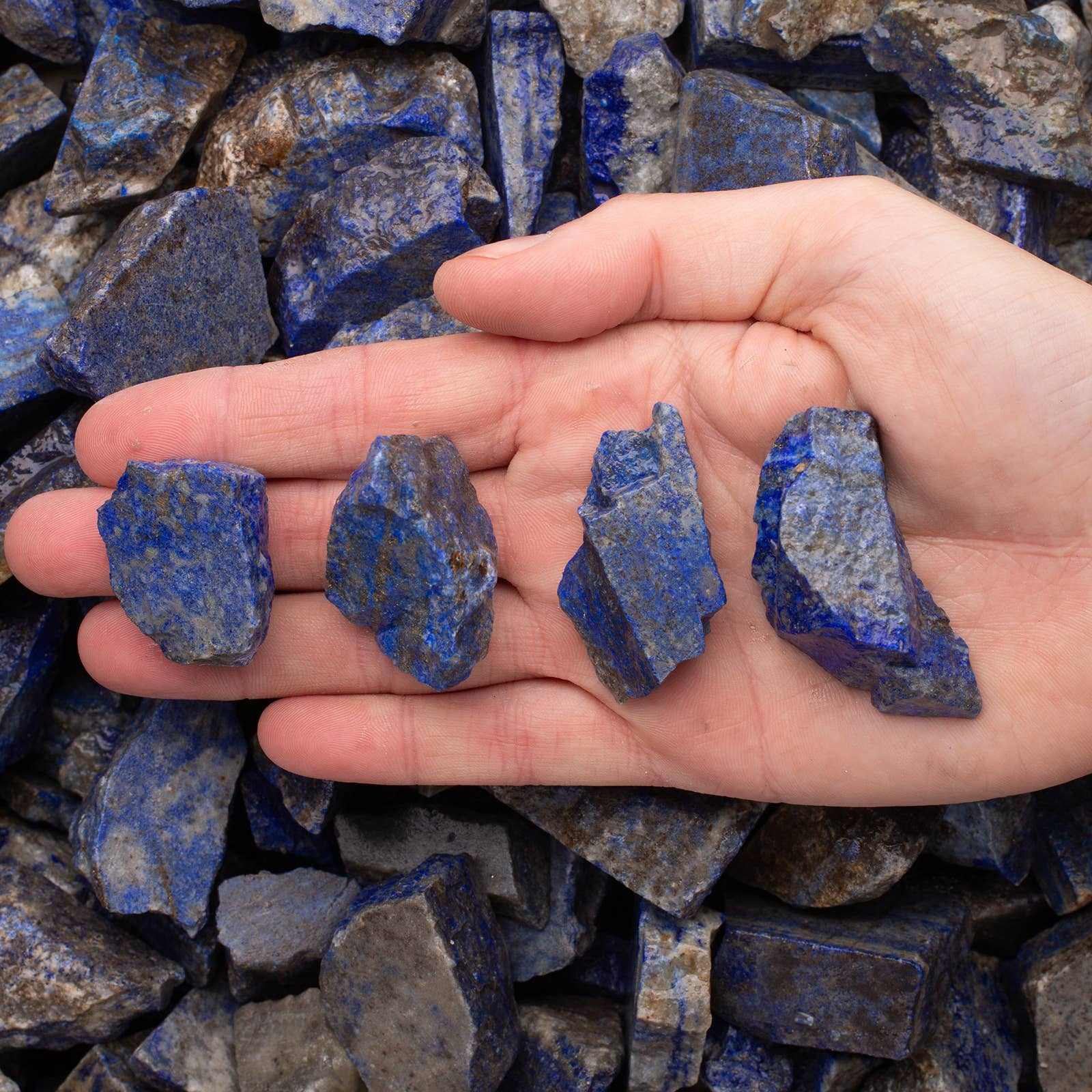 Rough Lapis Lazuli – Raw Stone from India | Rough Stones | Wiccan Center