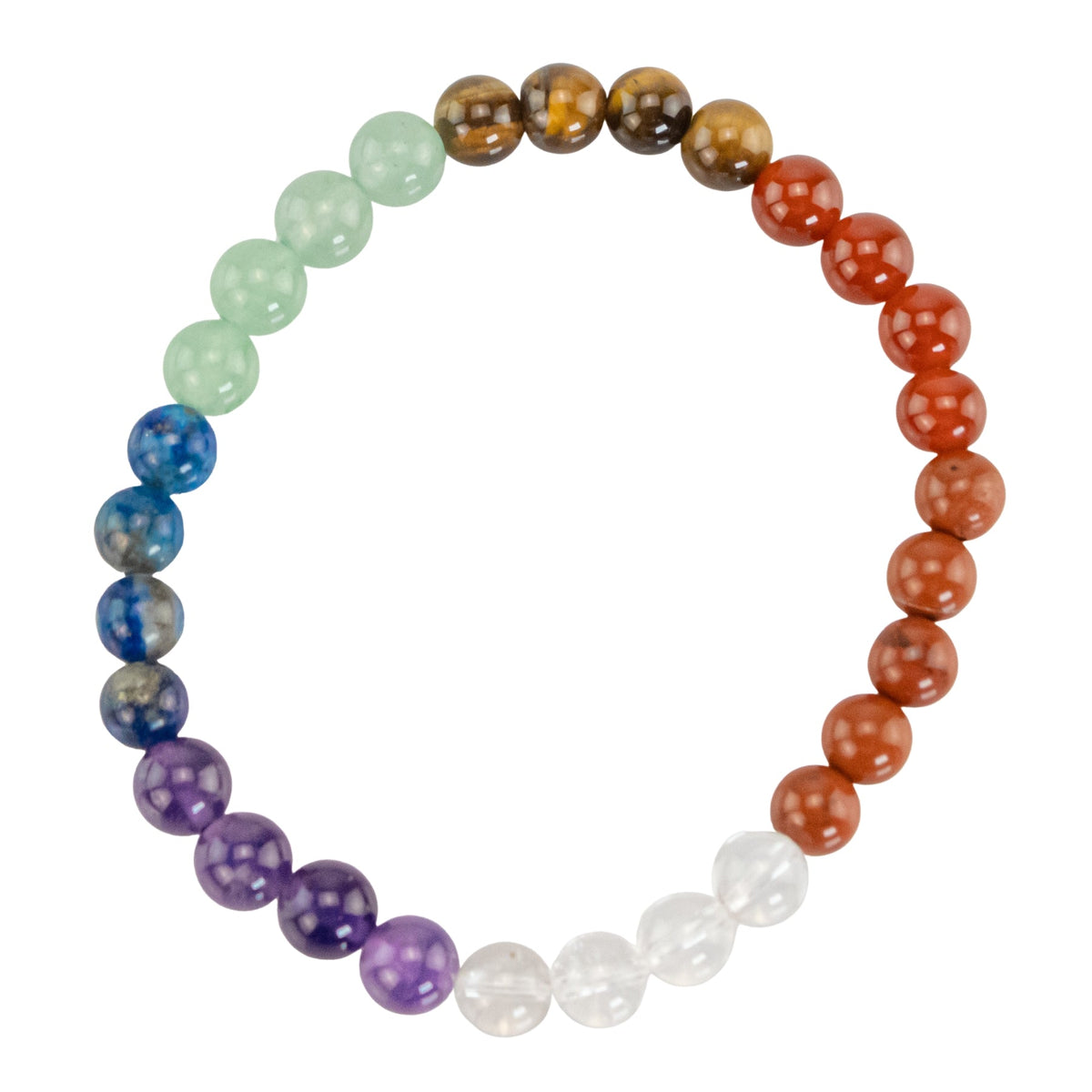 7 Chakra Healing Bracelet 6mm