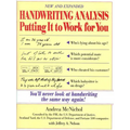 Handwriting Analysis: Putting It to Work for You - Paperback | Books | Wiccan Center