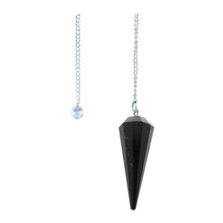 6 sided Pendulum - Black Tourmaline | Pendulum | Wiccan Center