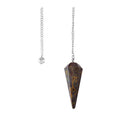 6 sided Pendulum - Fruit Jasper | Pendulum | Wiccan Center