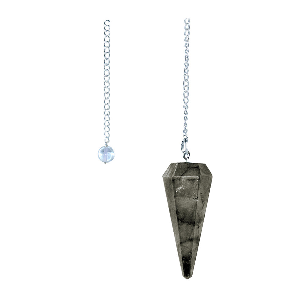 6 sided Pendulum - Labradorite | Pendulum | Wiccan Center