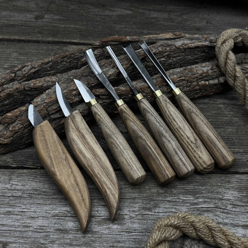 7-Piece Wood Carving Tool Set | Tool Sets | Wiccan Center