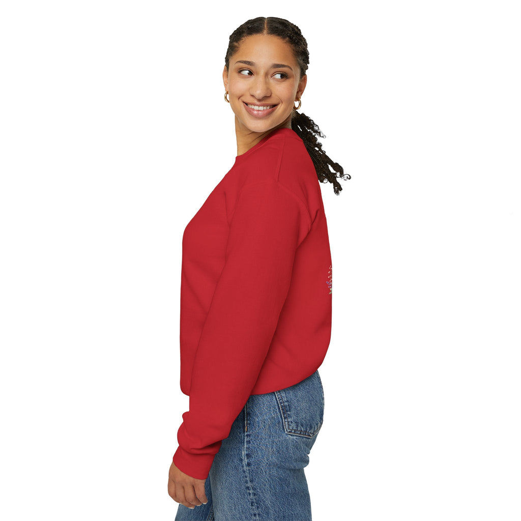 LOVE Crystal Letter Design | Sweatshirt | Wiccan Center