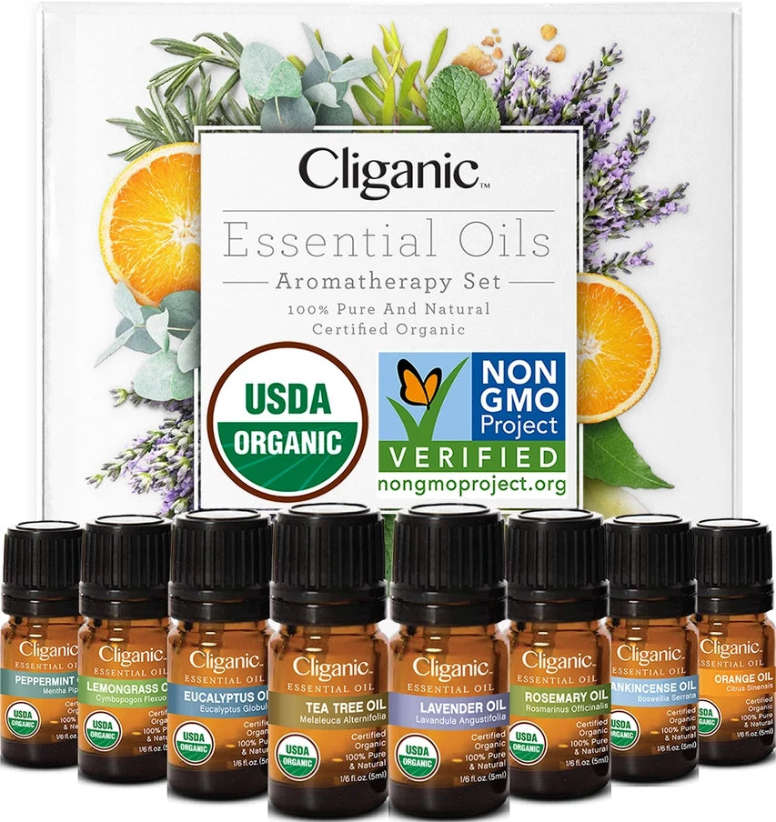 Essential Oils Set - Organic Aromatherapy Set | Essential Oil | Wiccan Center