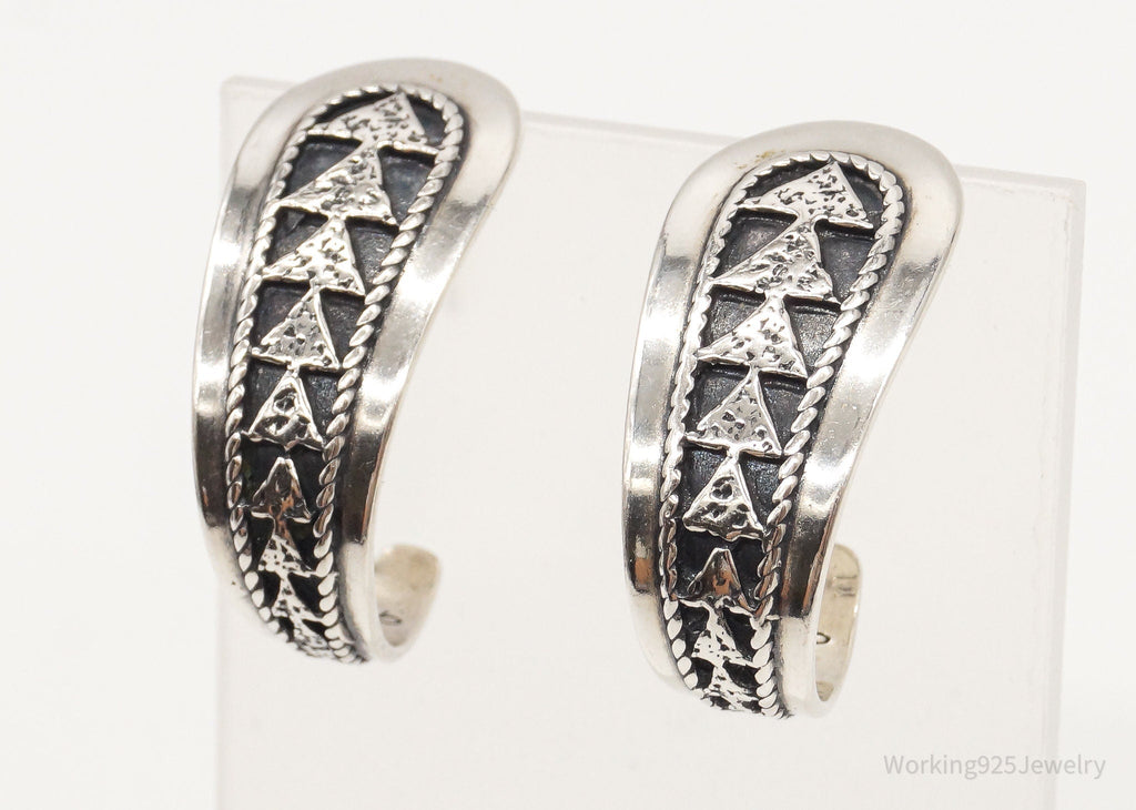 Western Designer Carolyn Pollack Relios RMT Tribal Sterling Silver Earrings | Jewelry > Earrings | Wiccan Center