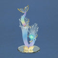 Glass Mermaid & Turtle Figurine | Mermaids | Wiccan Center