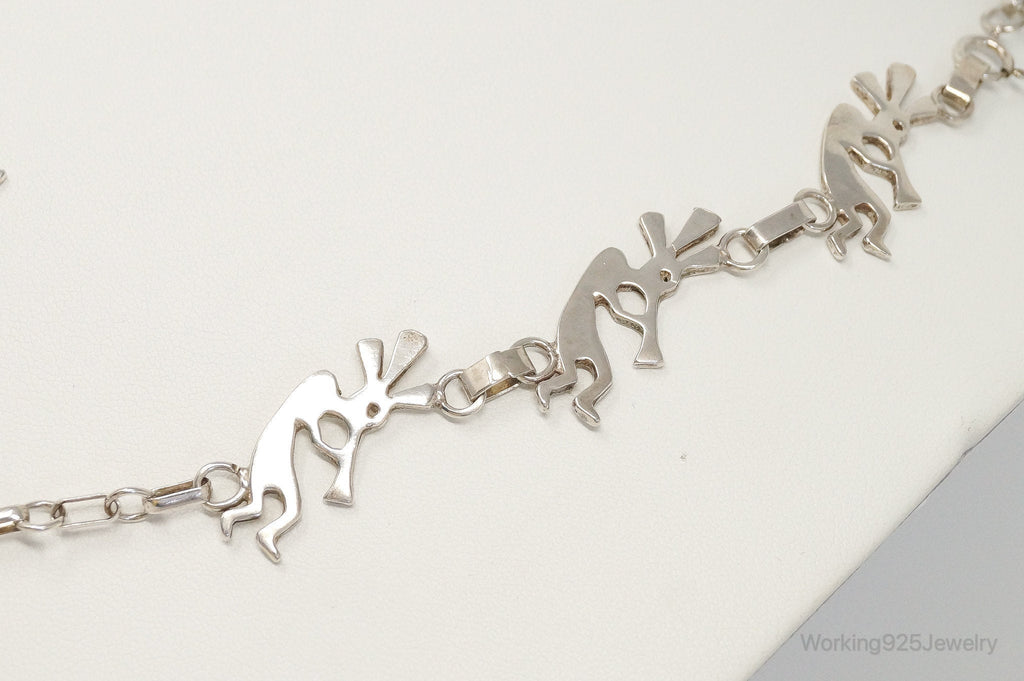 Vintage Native America GSNM Dancing Kokopelli Sterling Silver Necklace | Jewelry > Necklaces > Pendants | Wiccan Center