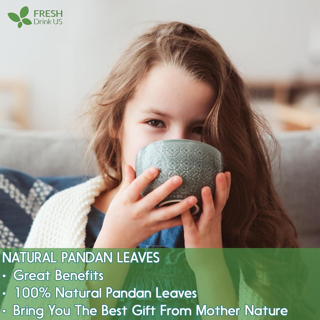 Natural Pandan Leaves Dried, Pandan Leaf Powder, 100% Pure Dried Pandan Leaves, Pandan Leaf Tea, No Additives, No Caffeine, Vegan | Tea | Wiccan Center