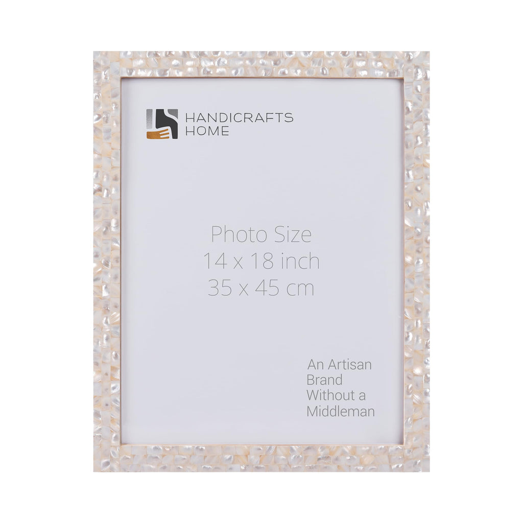 Mother of Pearl Poster Frames, White, 2 Sizes | Picture Frames | Wiccan Center