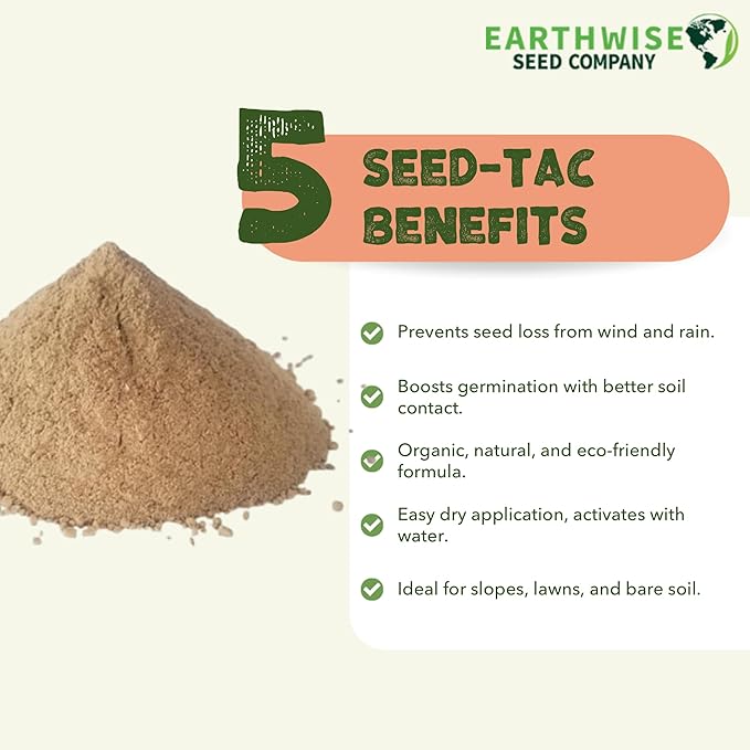 Seed-Tac™: Premium Organic Tackifier - Helps New Seed Succeed™ | | Wiccan Center