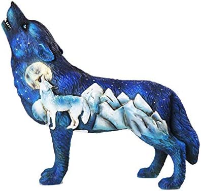 Mountain Wolf Figurine