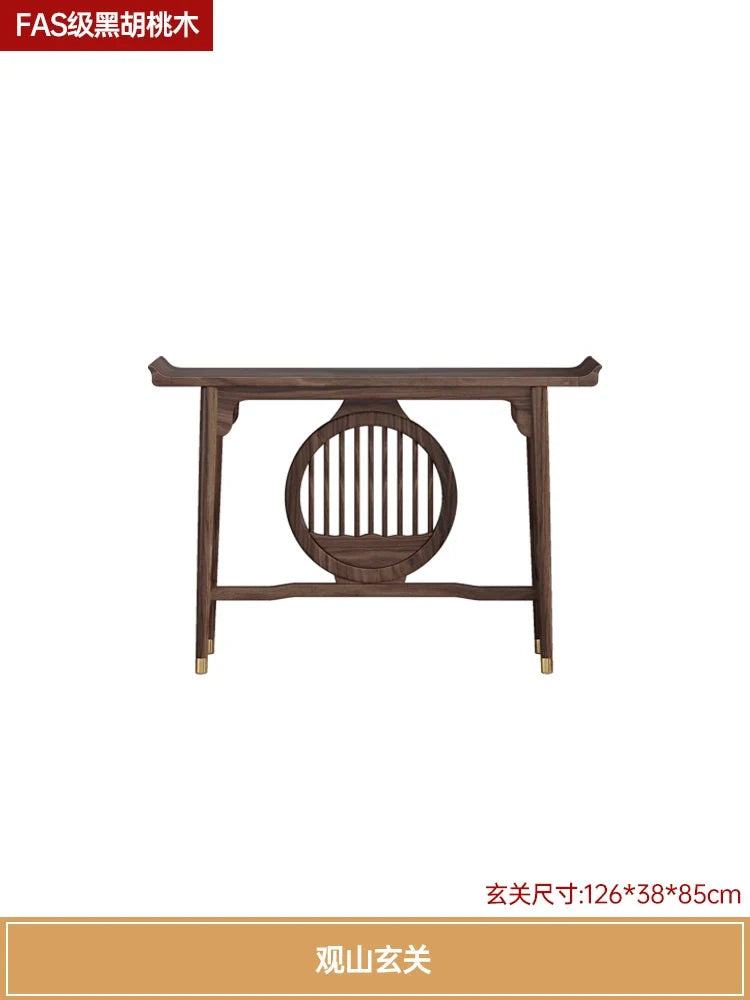 Luxury Chinese Solid Wood Curio Cabinet – Oriental Living Room Display Credenza | Storage Cabinet | Wiccan Center