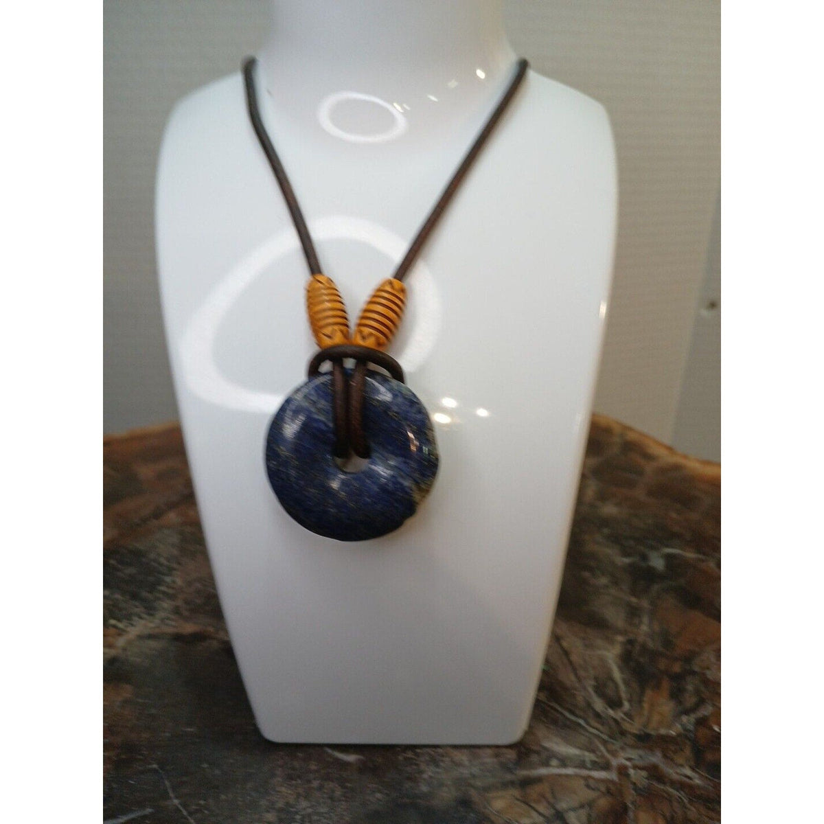 Lapis Lazuli Handmade Pendant Necklace — Wisdom & Communication Stone