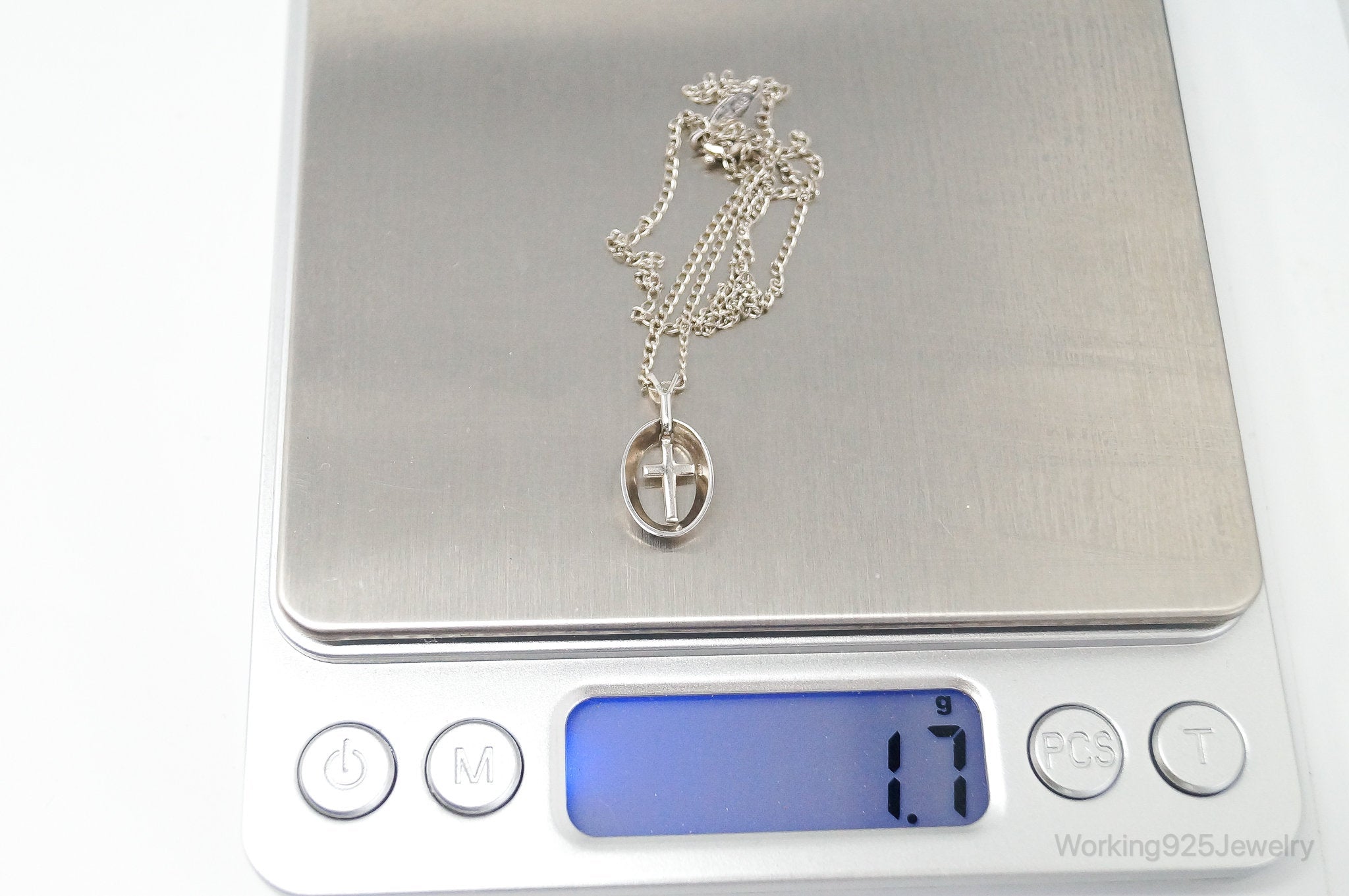 Vintage Designer Marvel Cross Sterling Silver Necklace | Jewelry > Necklaces > Pendants | Wiccan Center