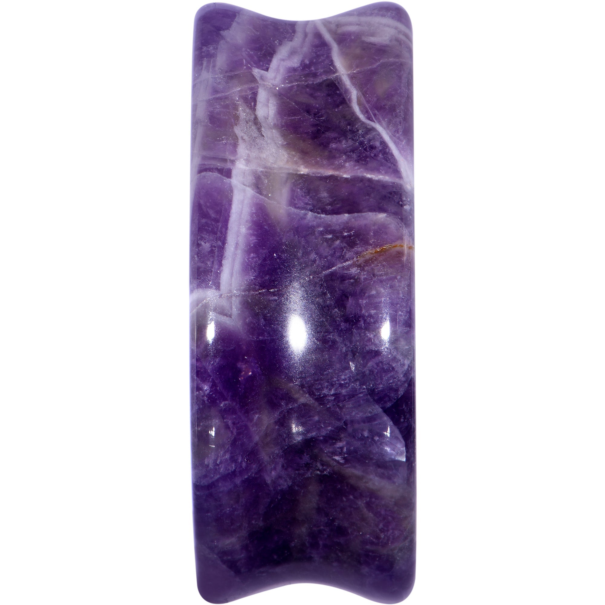 Purple Amethyst Stone Drop Saddle Plug Set | PLUG Saddle | Wiccan Center