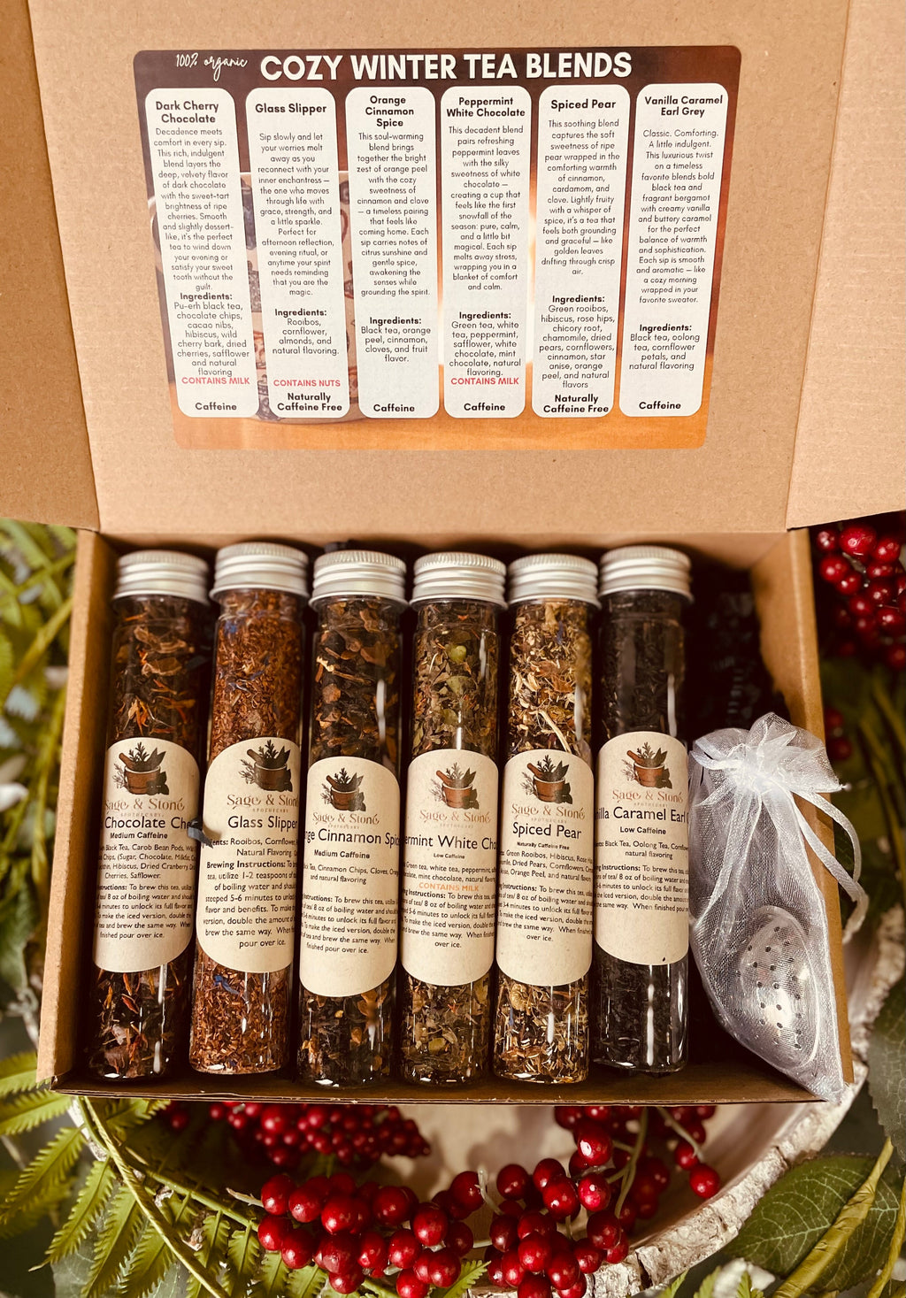 Cozy Winter Tea Sampler | Tea | Wiccan Center