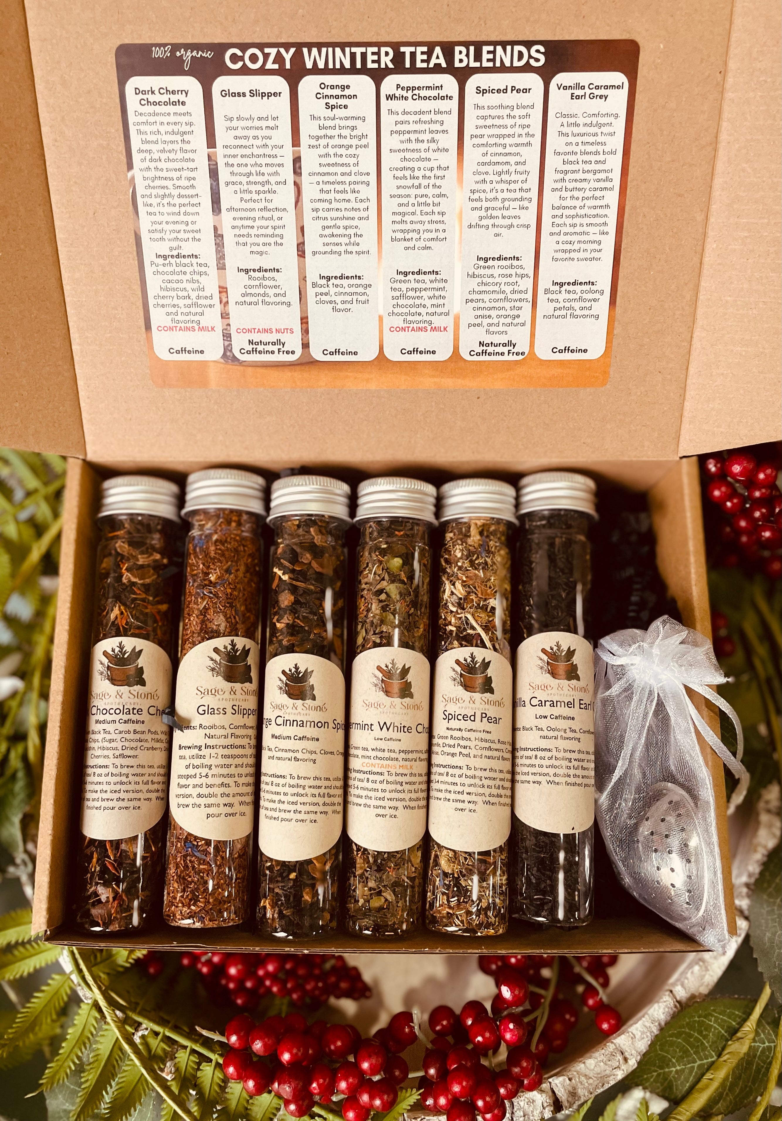 Cozy Winter Tea Sampler | Tea | Wiccan Center